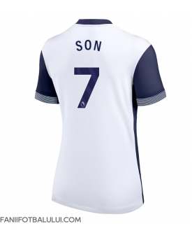 Tottenham Hotspur Son Heung-min #7 Tricou Fotbal Replică 2024-25 Femei Acasa
